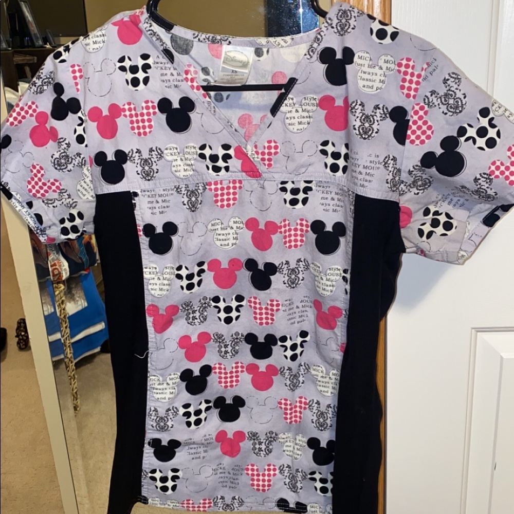 Disney Scrub Top